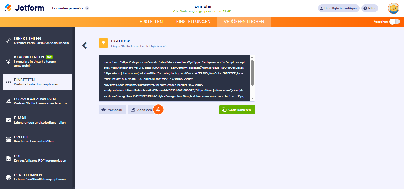 Wie Sie ein Lightbox-Formular automatisch aufpoppen Image-2