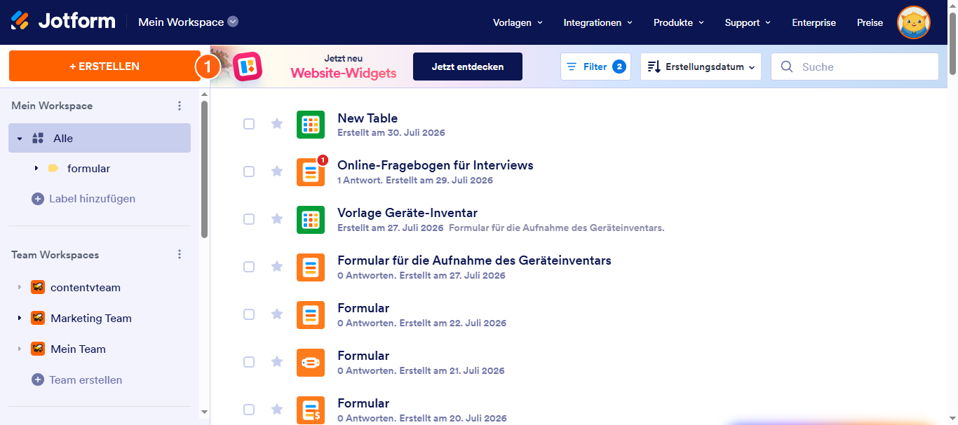 Wie Sie die intelligenten PDF-Formulare von Jotform optimal nutzen können? Image-1
