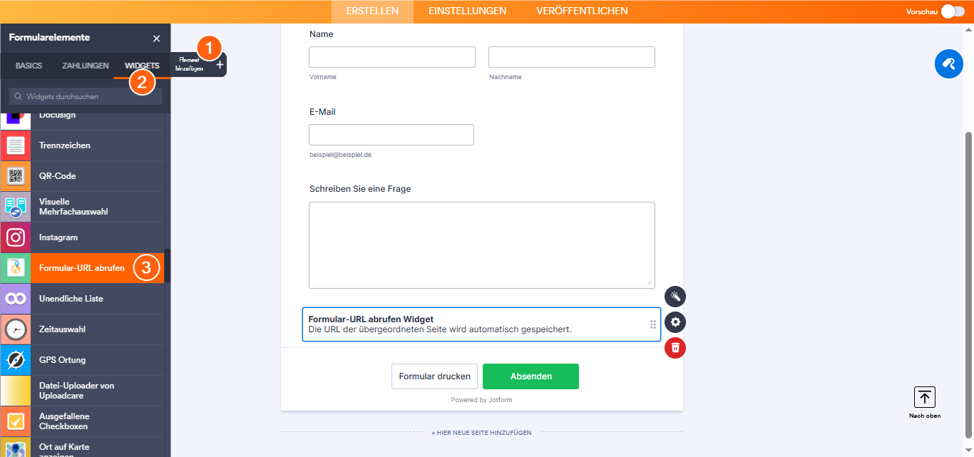 Erfassen der Seiten-URL, in die das Formular eingebettet ist Image-1