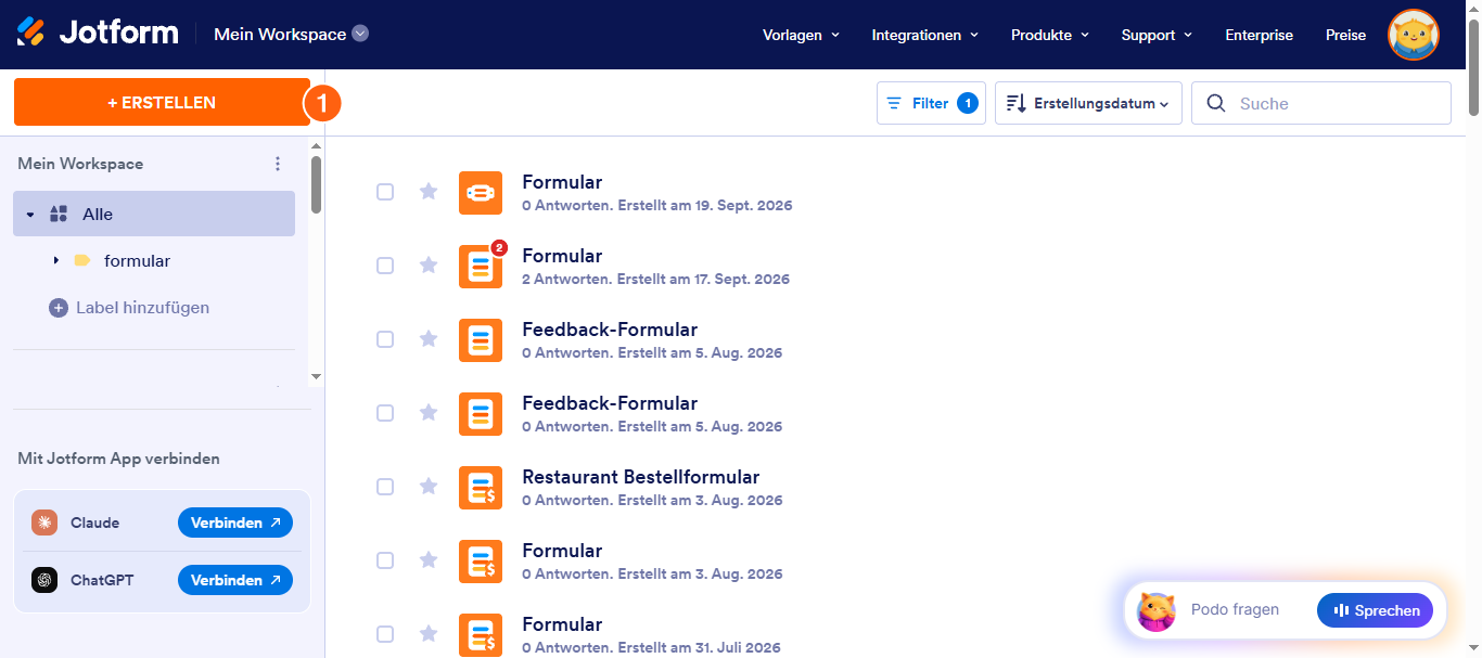 Wie Sie ein eingebettetes Formular von einer anderen Seite klonen können Image-1