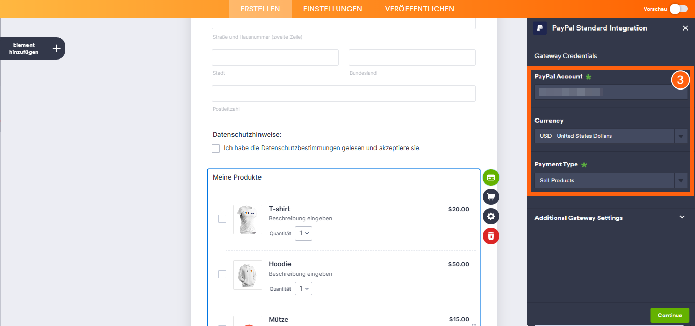 PayPal Formulare Image-3