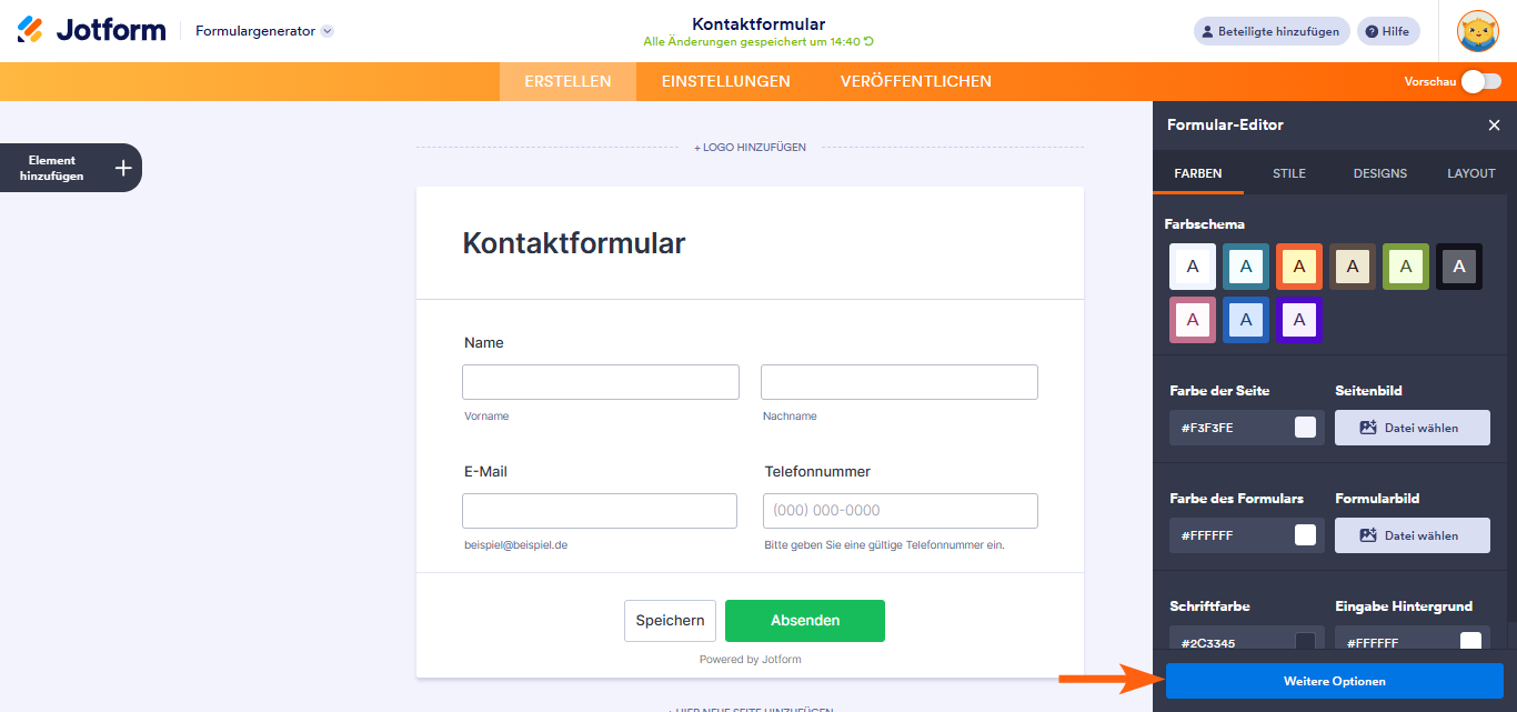 Verwalten von Feldfehlerzuständen und Hervorhebungseffekt Image-7
