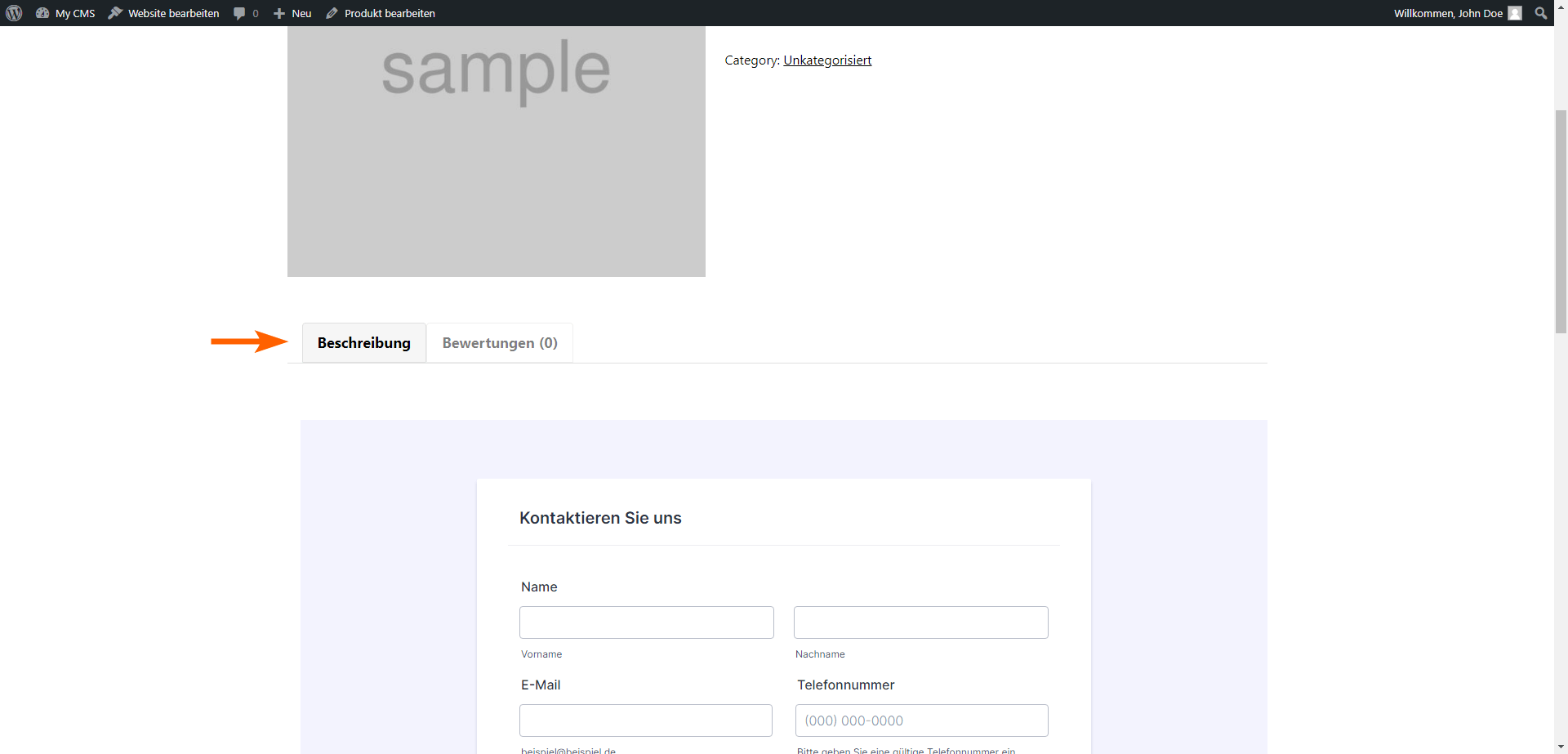 Wie Sie ein benutzerdefiniertes Formular zu WooCommerce hinzufügen Image-6