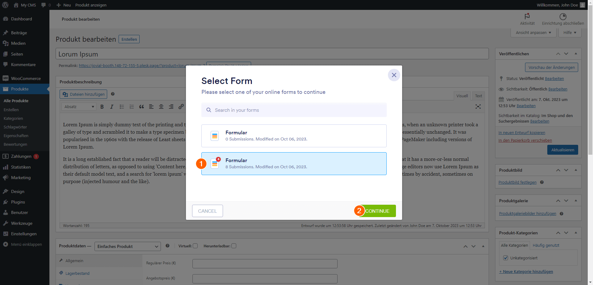 Wie Sie ein benutzerdefiniertes Formular zu WooCommerce hinzufügen Image-3