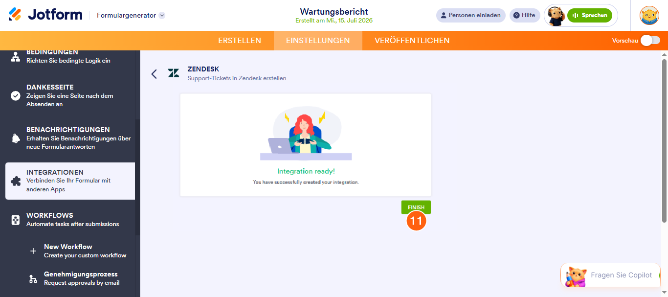 Wie Sie Jotform in Zendesk integrieren können Image-6