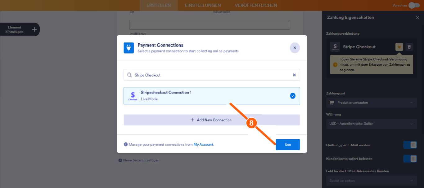 Wie Sie Stripe Checkout mit Jotform integrieren können Image-12