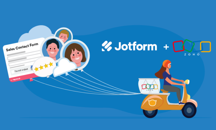 Announcing improvements to Jotform’s Zoho integration