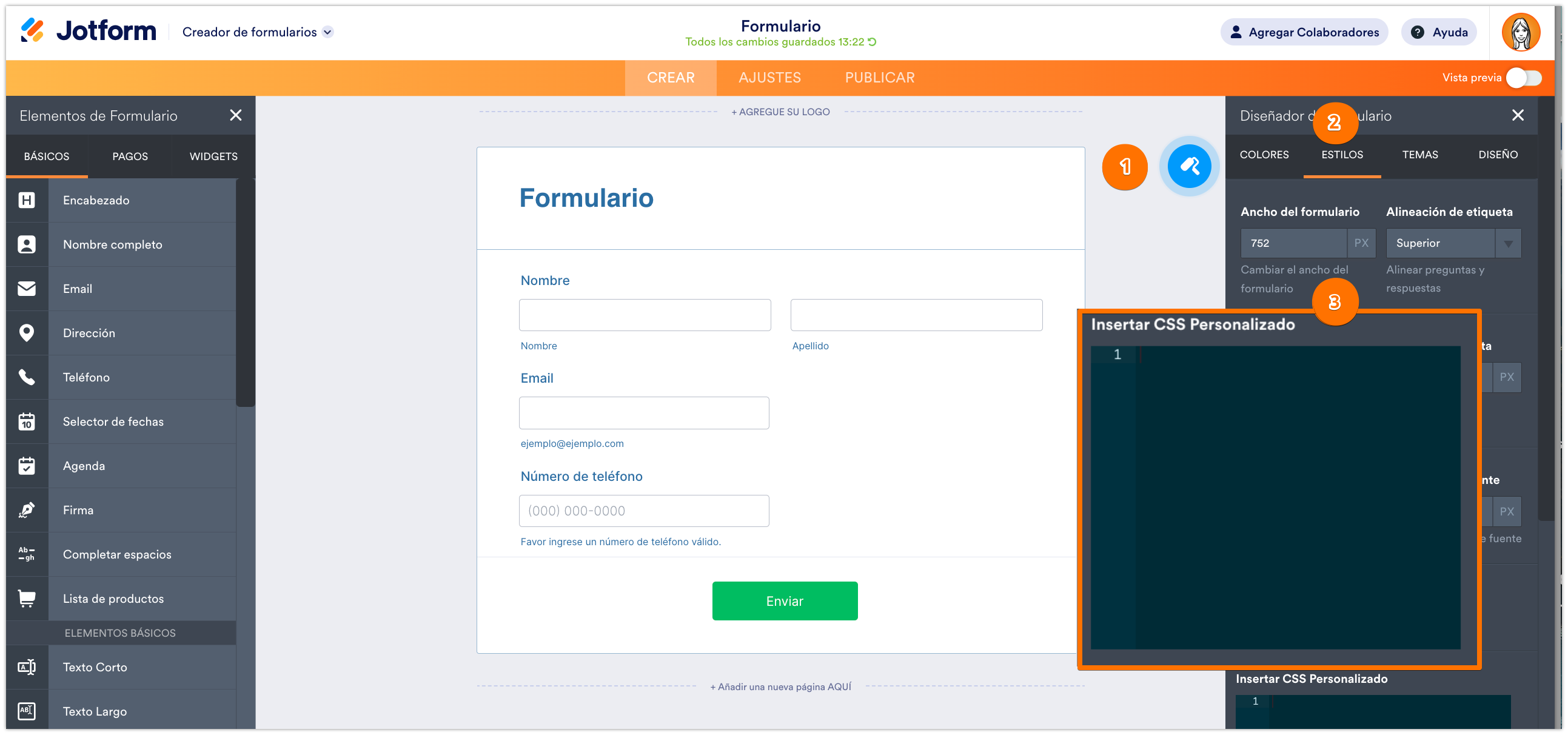Cómo personalizar el botón de envío con CSS Image-1