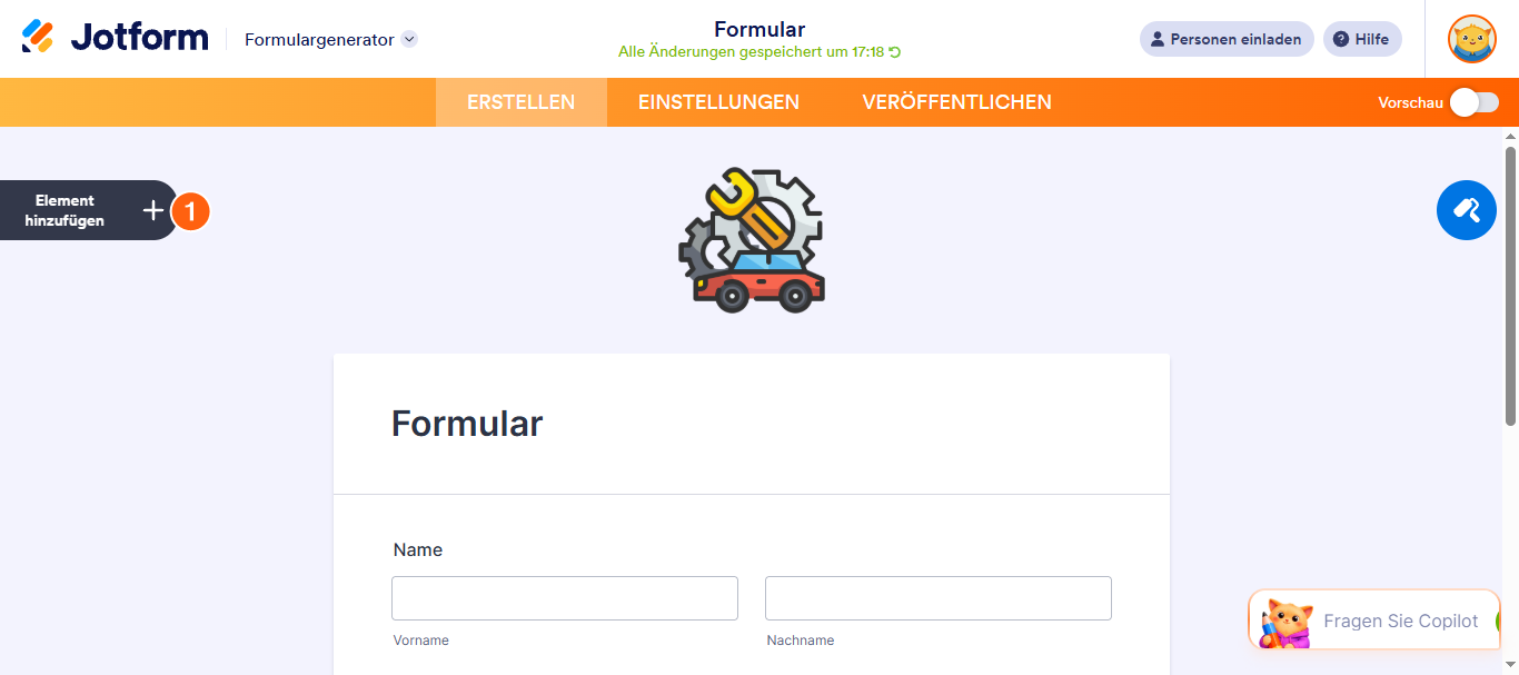 Wie Sie ein Zahlungsformular mit Bestellung erstellen Image-1