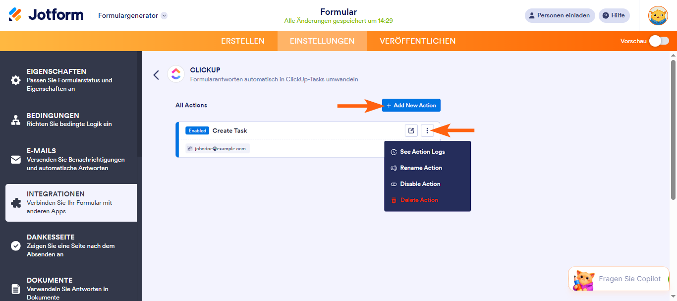 Wie Sie mit ClickUp integrieren Image-6