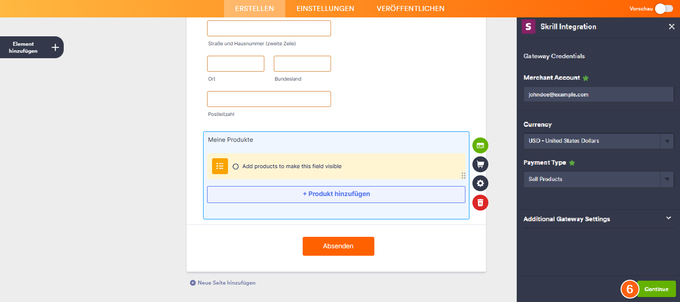 Wie Sie Skrill in Jotform integrieren Image-5