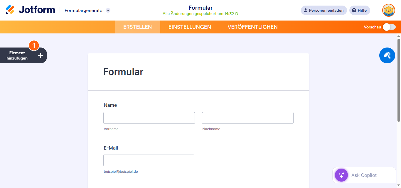 Wie Sie ein Zeitfeld zu einem Formular hinzufügen Image-1