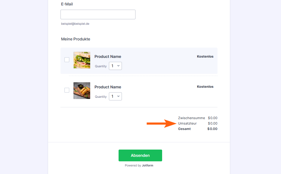 Wie Sie Steuern zu Ihrem Zahlungsformular hinzufügen Image-3