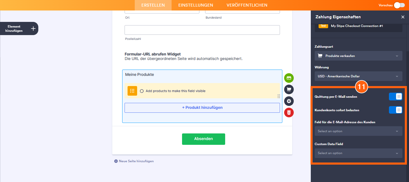 Wie Sie Stripe Checkout mit Jotform integrieren können Image-15