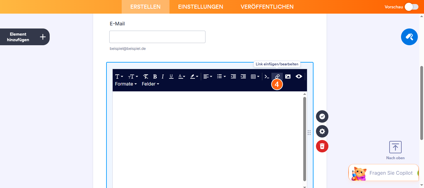 Wie Sie einen Link in die PDF-Kopie von Formularantworten einfügen Image-3
