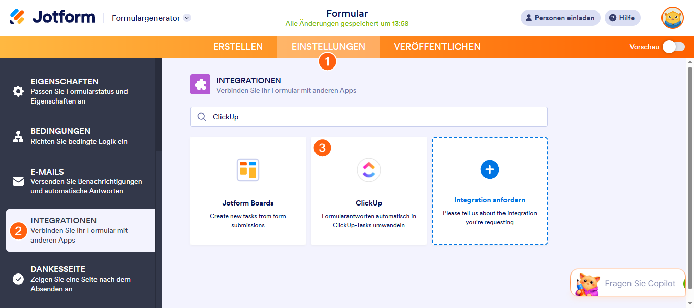 Wie Sie mit ClickUp integrieren Image-1