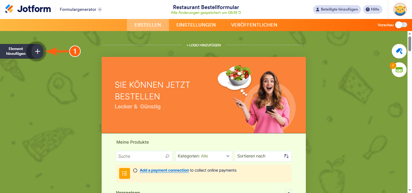 Wie Sie Bilder zu Ihren Formularen hinzufügen/einfügen Image-9