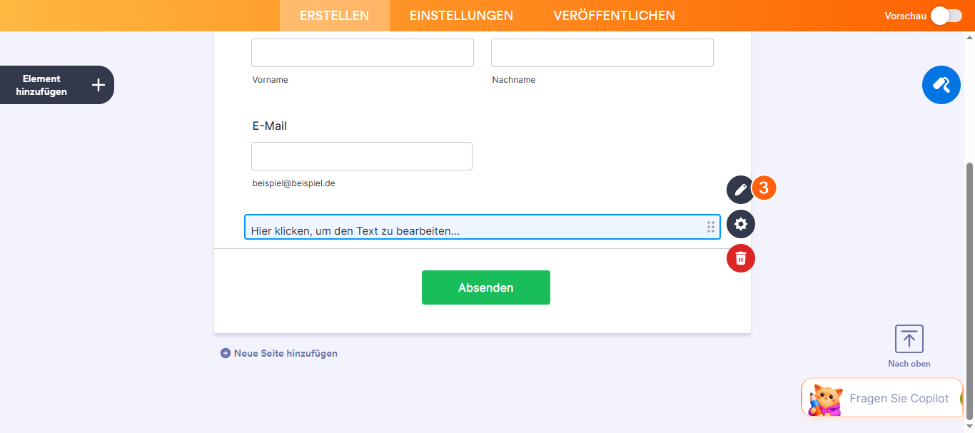 Bieten Sie Ihren Befragten mit Formularfeldern eine detaillierte Zusammenfassung Image-3