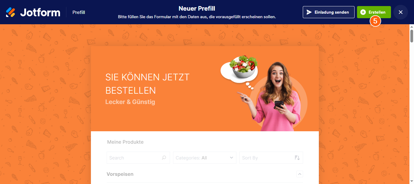 Wie Sie Formularfelder mit Daten vorbefüllen, die Sie mit manuellen Prefill bereitstellen? Image-3