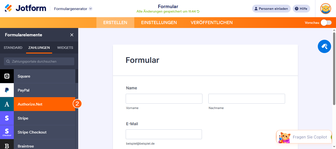 Wie Sie Authorize