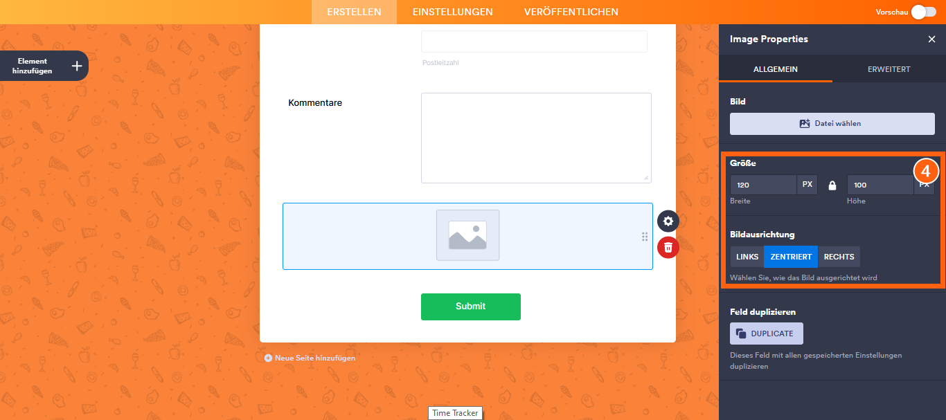 Wie Sie Bilder zu Ihren Formularen hinzufügen/einfügen Image-4