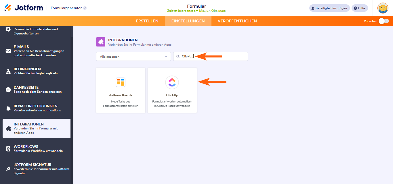 Wie Sie mit ClickUp integrieren Image-1