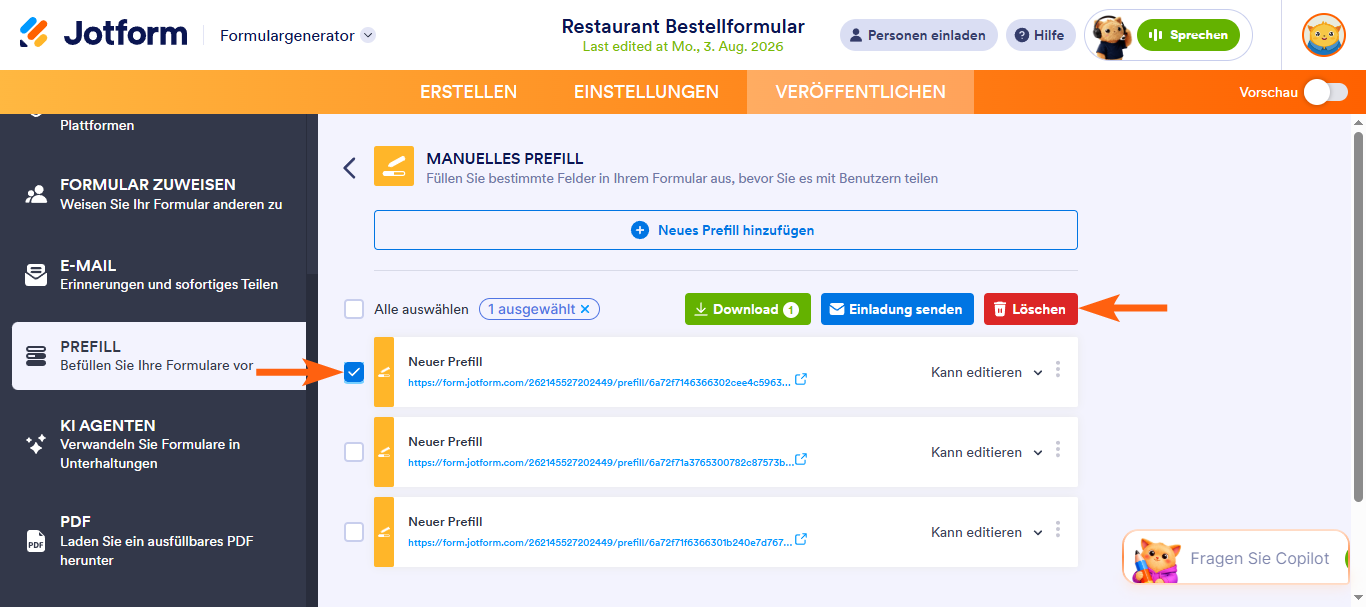 Wie Sie Formularfelder mit Daten vorbefüllen, die Sie mit manuellen Prefill bereitstellen? Image-4