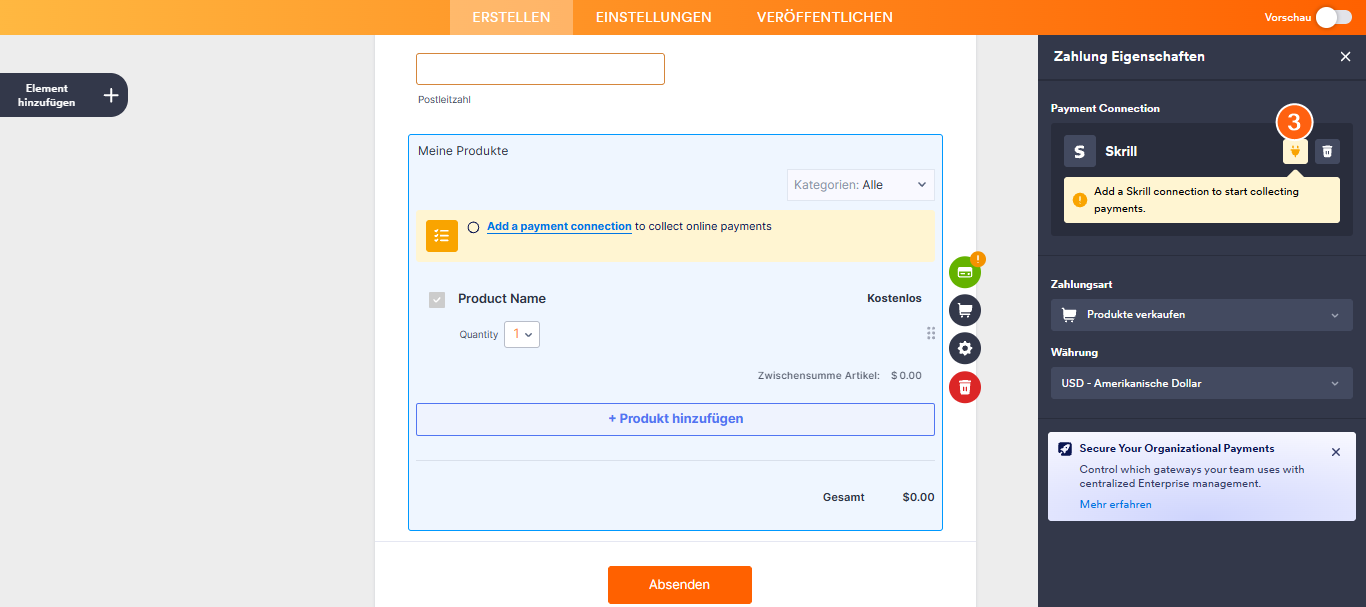 Wie Sie Skrill in Jotform integrieren Image-10
