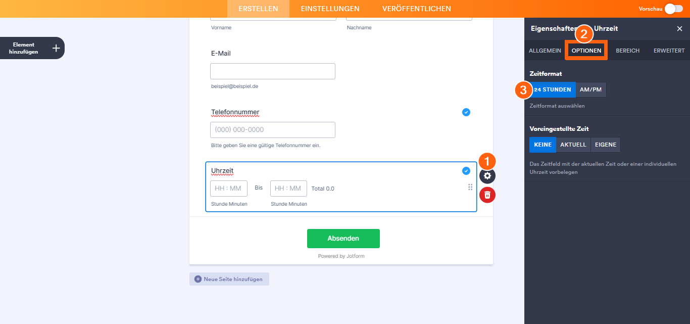 Wie Sie ein Zeitfeld zu einem Formular hinzufügen Image-6