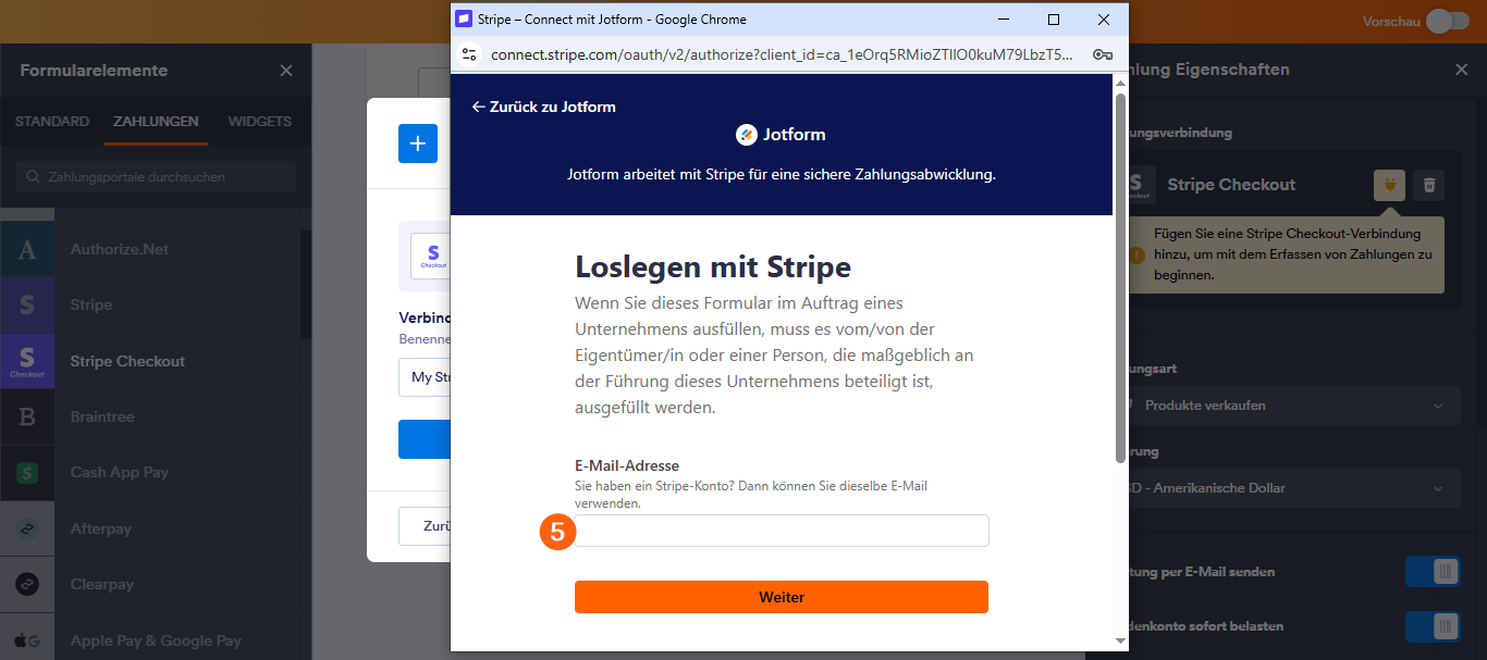 Wie Sie Stripe Checkout mit Jotform integrieren können Image-4