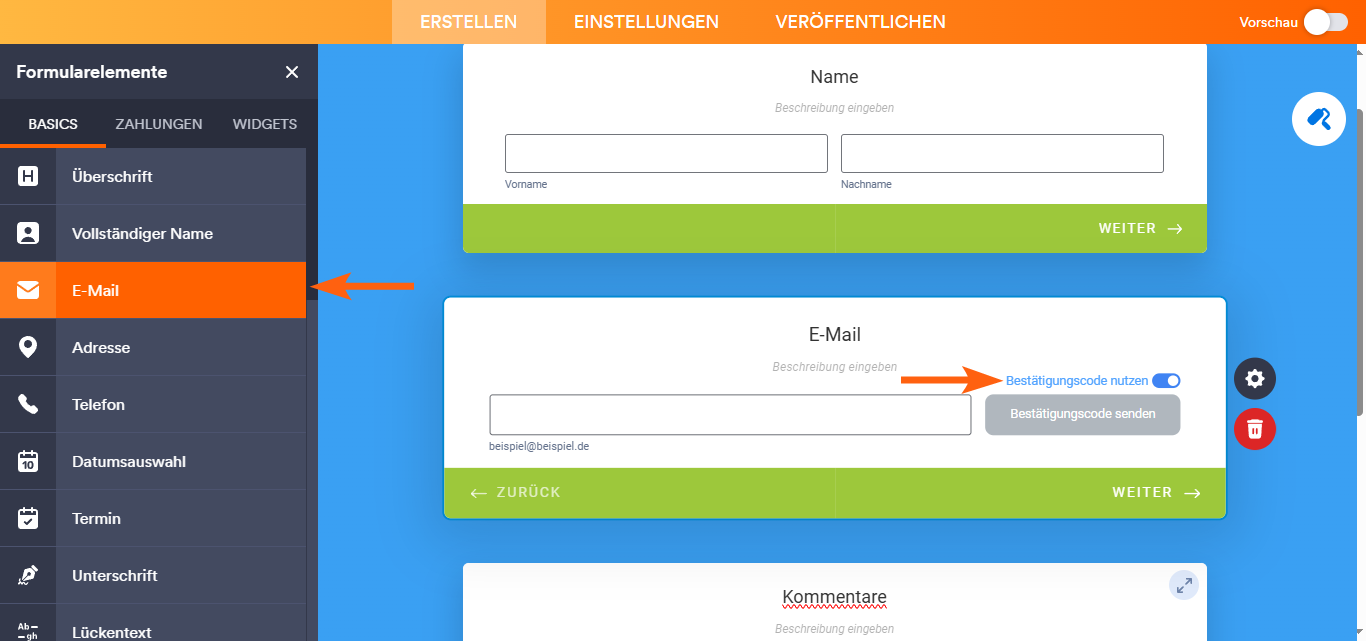 Wie Sie die E-Mail-Überprüfung in Jotform Karten implementieren Image-2