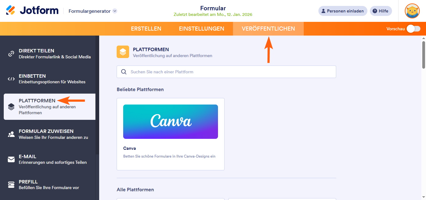 Ein Formular zu Weebly hinzufügen Image-1