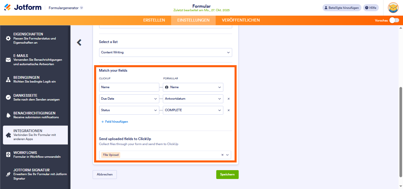 Wie Sie mit ClickUp integrieren Image-5