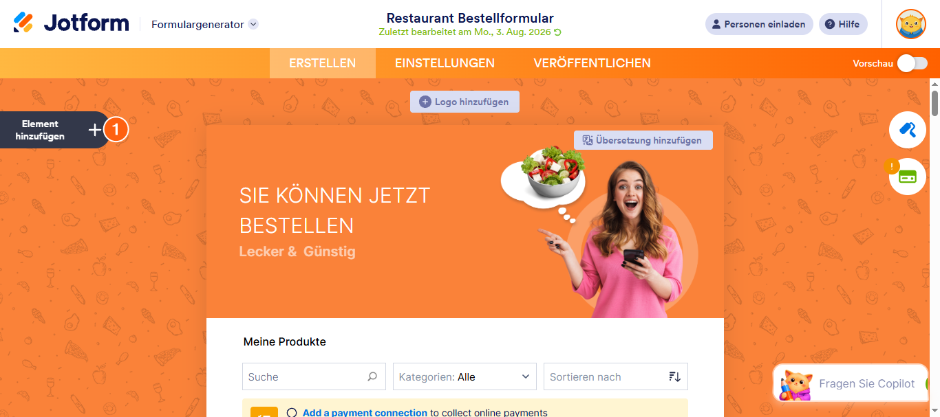 Wie Sie Bilder zu Ihren Formularen hinzufügen/einfügen Image-1
