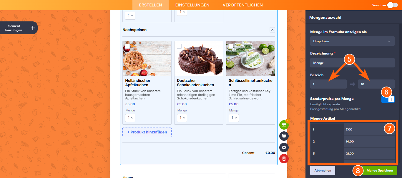 Wie Sie die Option Sonderpreise im Zahlungsformular einrichten Image-4