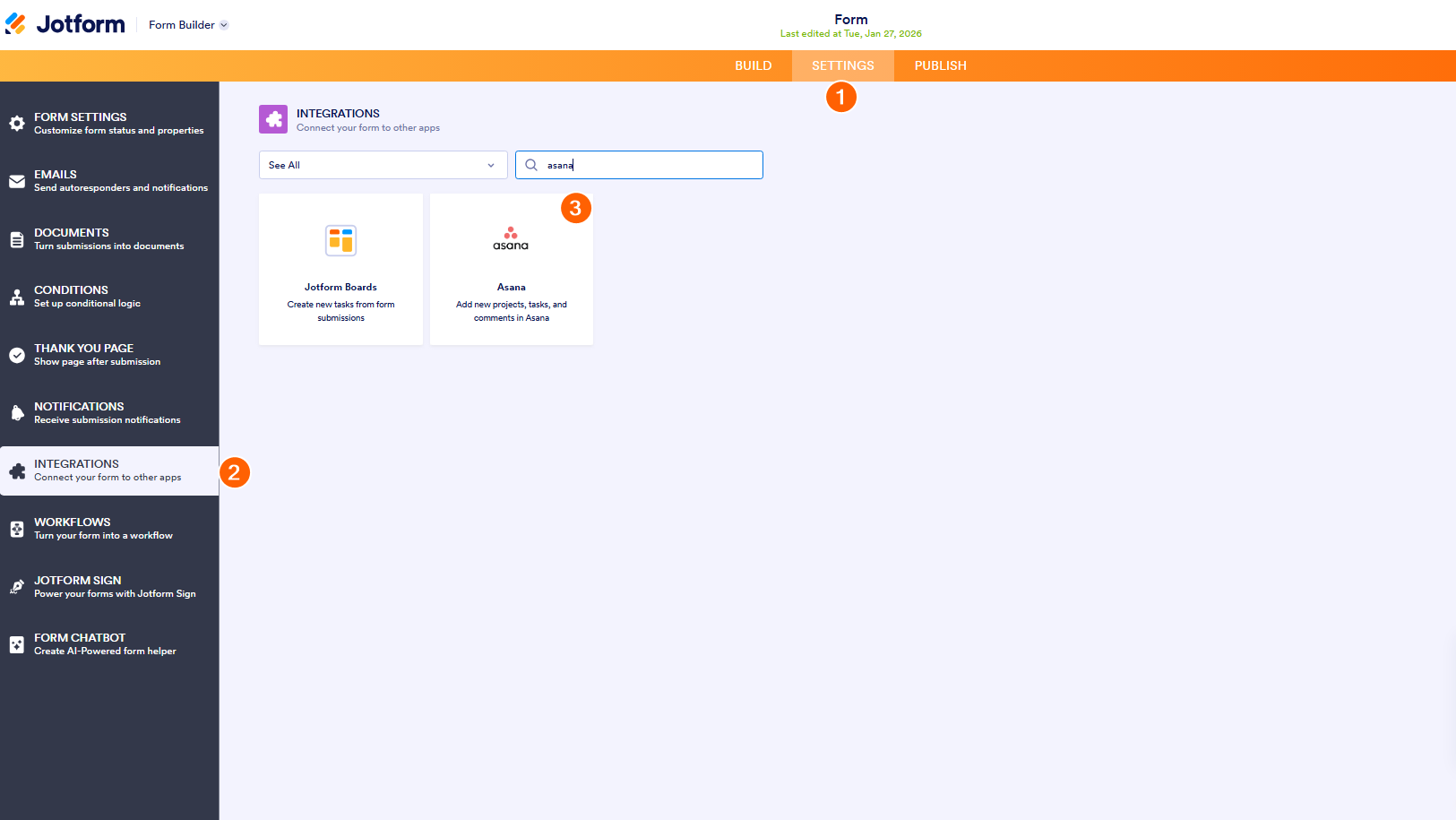 Aufgaben in Asana mit Formularantworten von Jotform erstellen Image-10