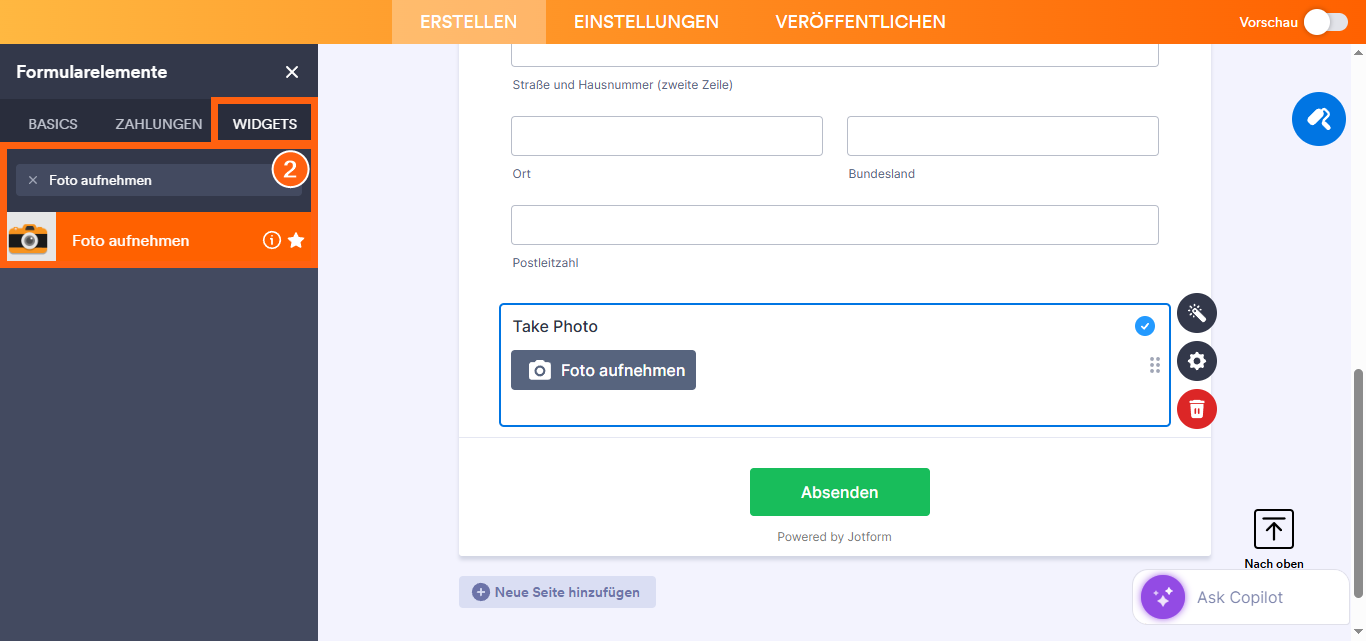 Wie Sie Bilder mit Ihren Formularen aufnehmen Image-2