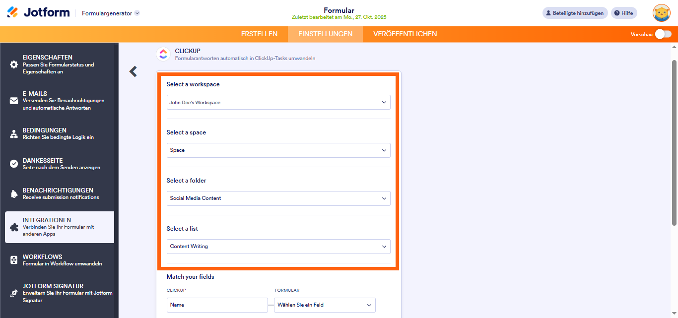 Wie Sie mit ClickUp integrieren Image-4