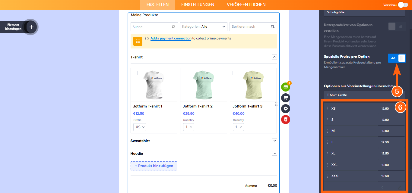 Wie Sie die Option Sonderpreise im Zahlungsformular einrichten Image-9