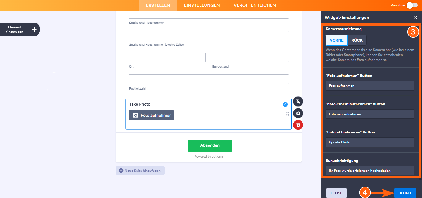 Wie Sie Bilder mit Ihren Formularen aufnehmen Image-3