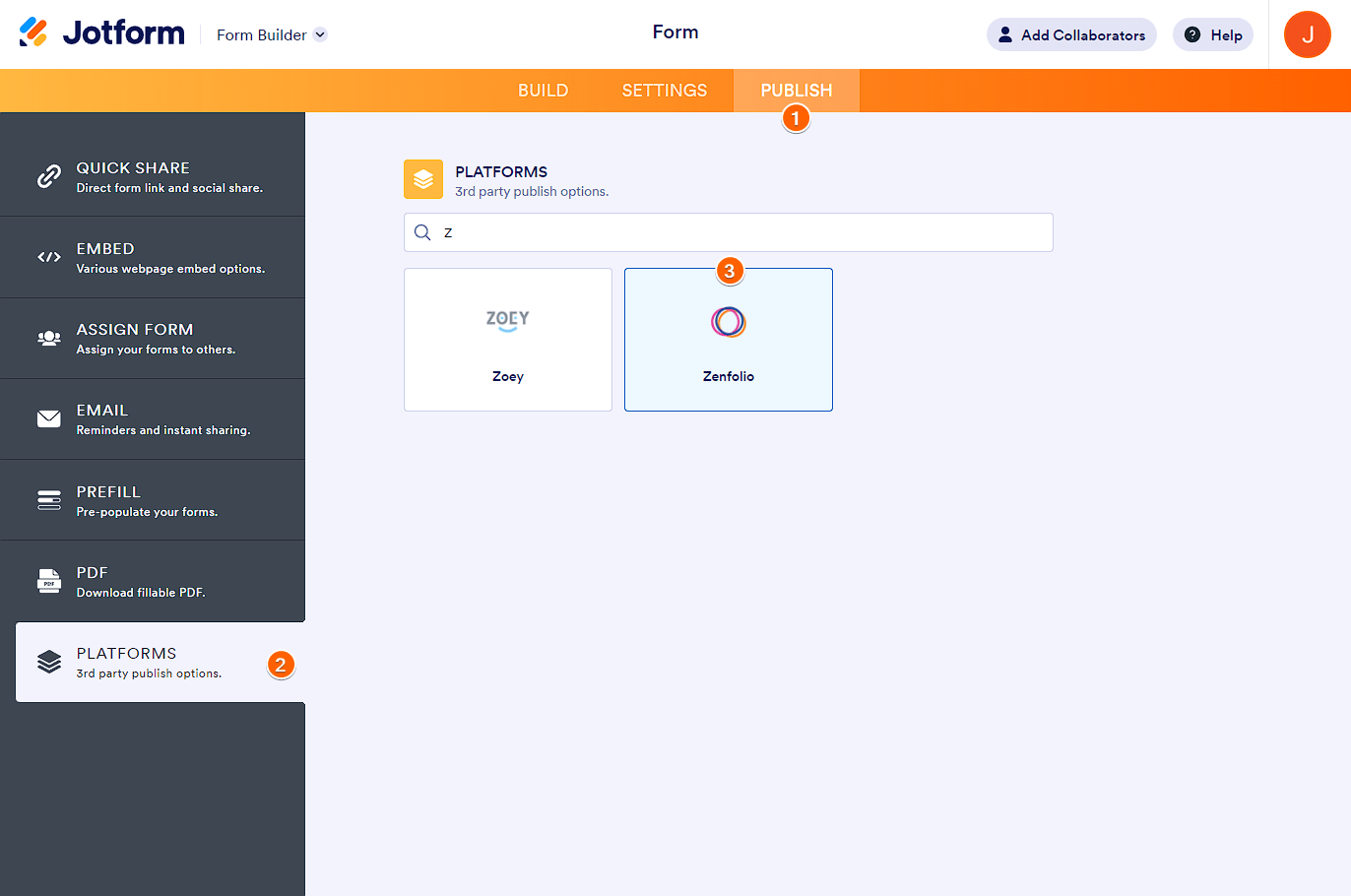 How to Embed a Form to Zenfolio Classic