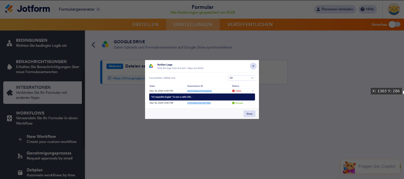 Wie Sie ein Formular in Google Drive integrieren Image-7