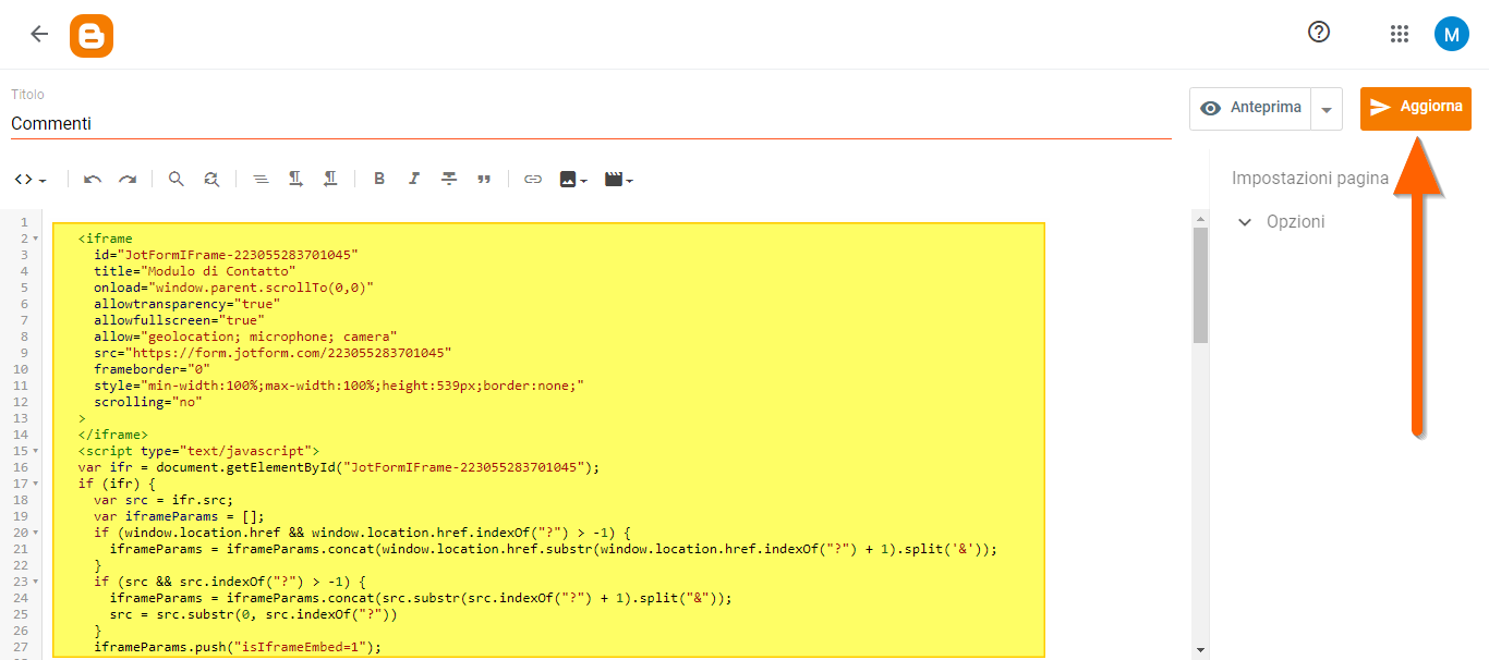 Come Aggiungere un Modulo a Blogger Image-4