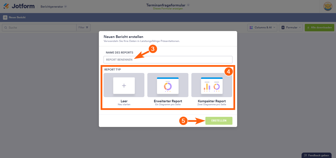 Wie Sie einen visuellen Report für Ihren Formularübermittlungen erstellen Image-12