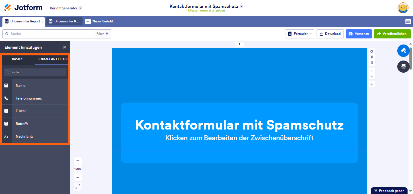 Wie Sie einen visuellen Report für Ihren Formularübermittlungen erstellen Image-14