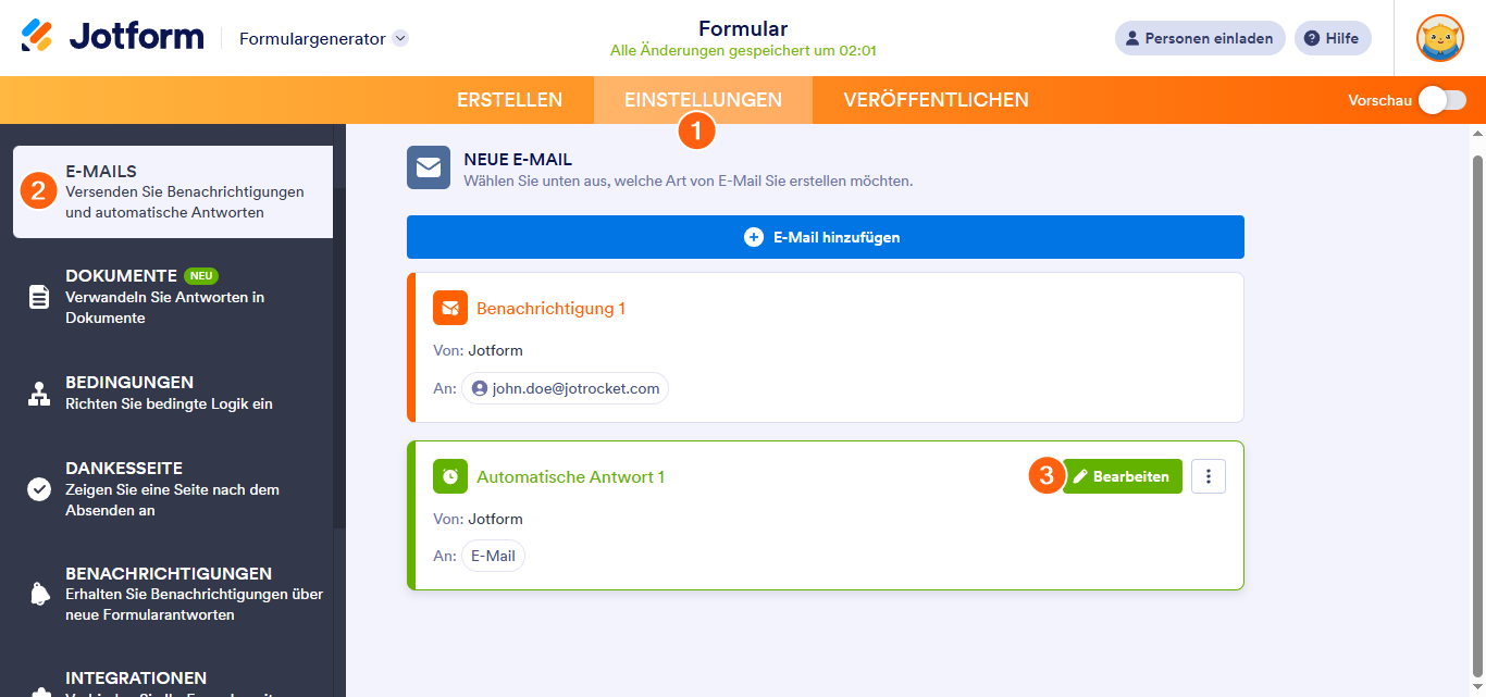 Wie Sie den Formulartitel zur Benachrichtigungs-E-Mail hinzufügen Image-3