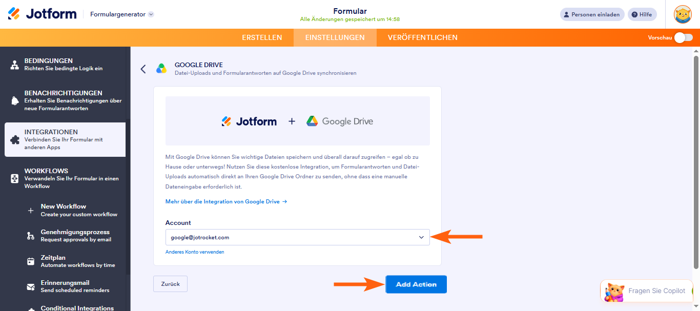 Wie Sie ein Formular in Google Drive integrieren Image-4
