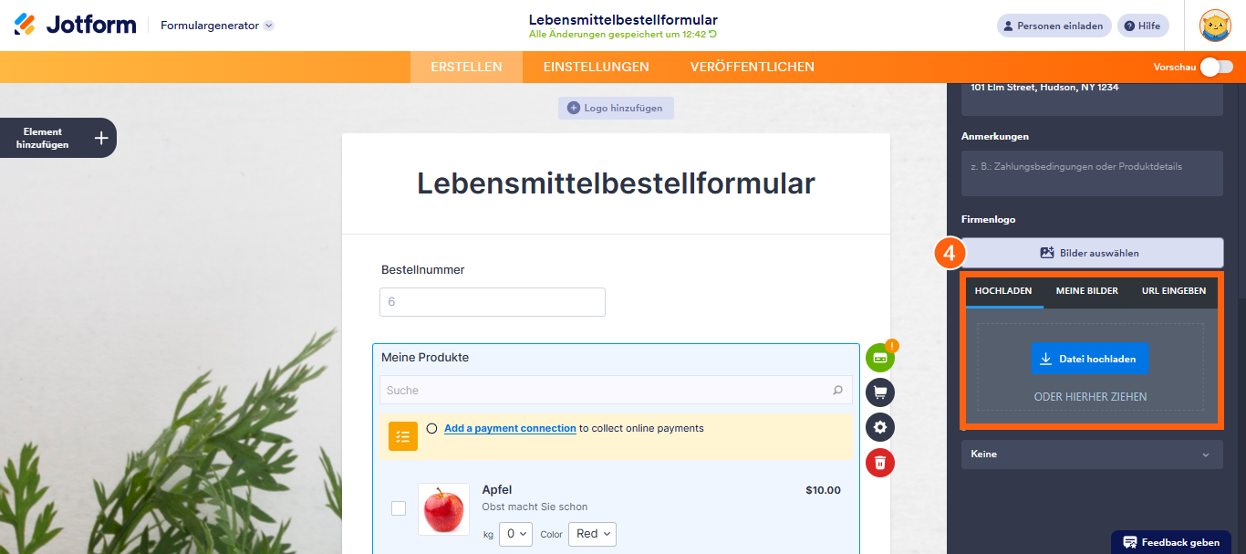 Wie Sie eine Rechnung für Ihr Zahlungsformular erstellen Image-2