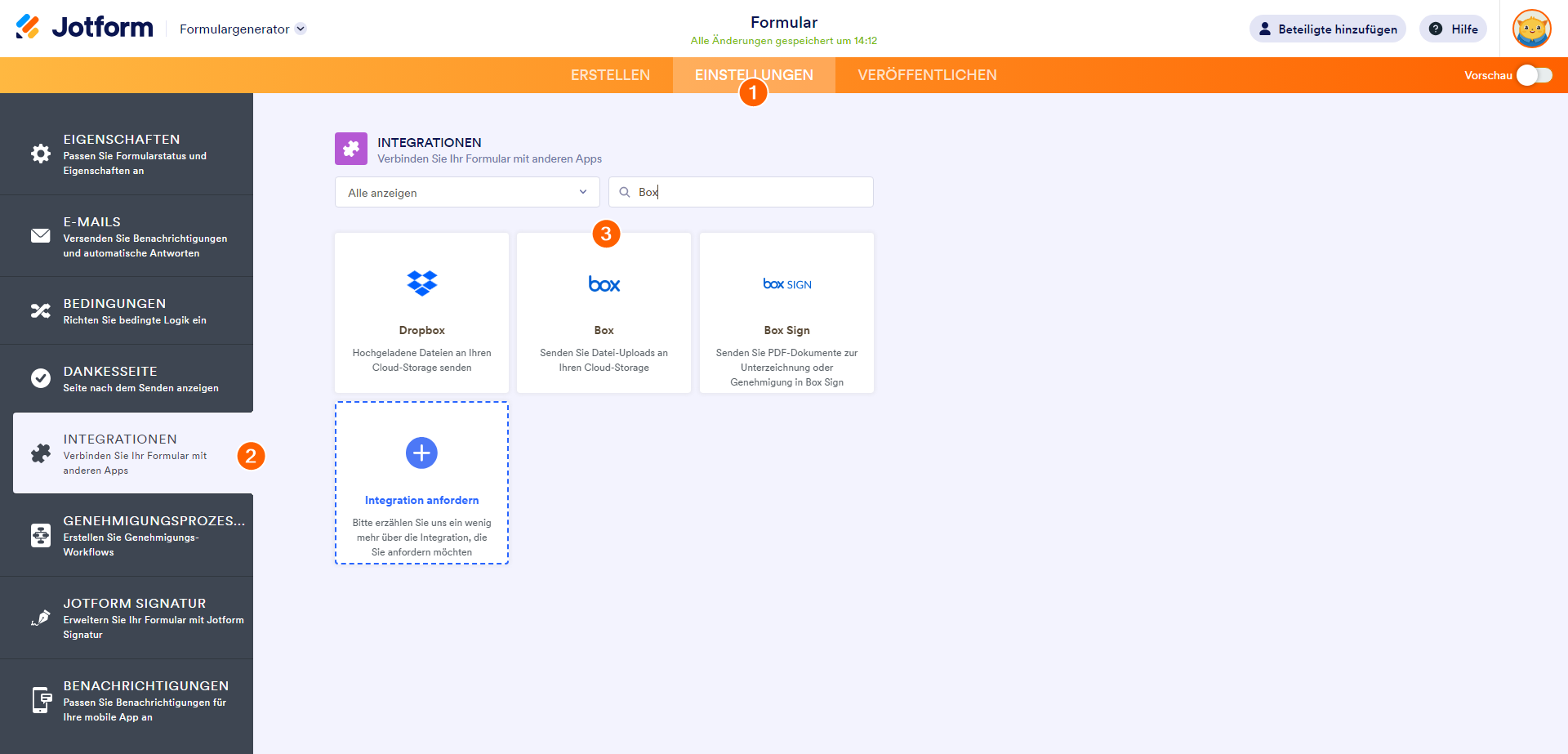 Wie Sie Jotform mit Box integrieren Image-1