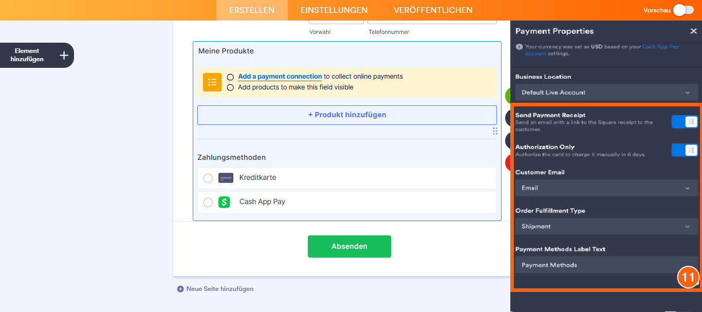 Wie Sie Jotform in die Cash App Pay integrieren Image-18